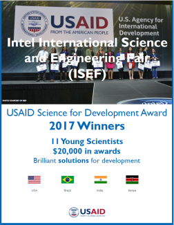 Cover for 2017 Regeneron ISEF Winners