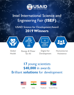 Cover for 2019 Regeneron ISEF Winners