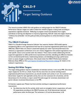 CBLD-9 Target Setting Guidance (2023)