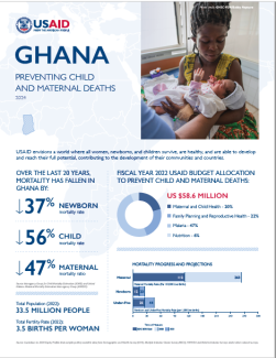 factsheet cover image for ghana 