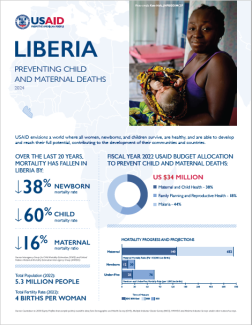 2024 MCHN Country Specific Fact Sheet: Liberia