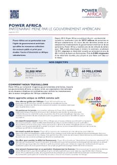 French Power Africa Fact Sheet Cover