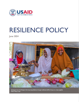 Cover for USAID Resilience Policy