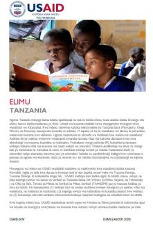 Elimu USAID Tanzania