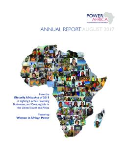 Power Africa Annual Report 2017