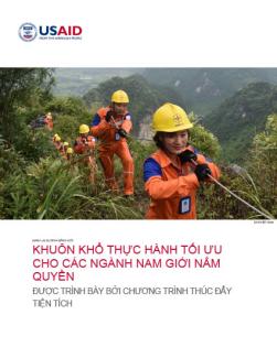 Mang Lại Sự Bình Đẳng Giới: Khuôn Khổ Thực Hành Tối Ưu cho Các Ngành Nam Giới Nắm Quyền