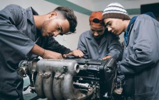 Since 2016, more than 5,000 youth have graduated from professional training programs linked to full-time employment that were launched by USAID in partnership with the private sector.