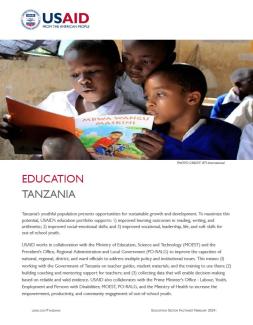 Tanzania Education Fact Sheet