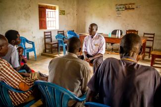 A mobile legal aid clinic promotes peace and development in Lira District.