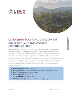 Integrated Land and Resource Governance