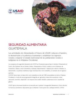 Seguridad Alimentaria Hoja Informativa