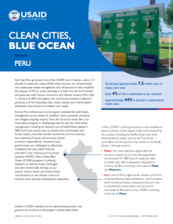 CLEAN CITIES, BLUE OCEAN