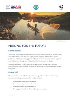 Mekong for the Future Fact Sheet