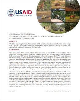 Garamba Chinko Landscape Fact Sheet