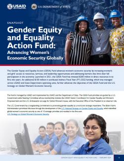 Gender Equity and Equality Action Fund Snapshot