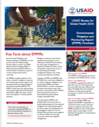 Bureau for Global Health (GH) - Environmental Mitigation and Monitoring Report (EMMR) Factsheet