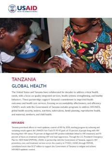 Tanzania Global Health Fact Sheet