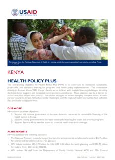 Health Policy Plus cover