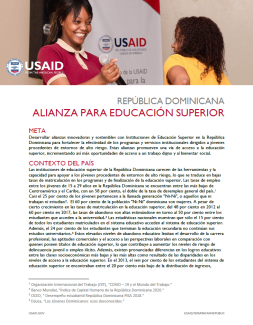 FACT SHEET - HEP Project Spanish