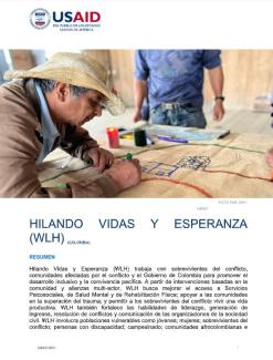 Hilando Vidas y Esperanza Fact Sheet