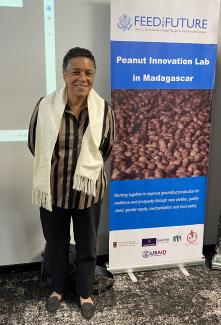 USAID Mission Director Michele Russell launched a new project that will help expand and strengthen climate-smart agricultural production in Madagascar 