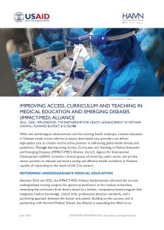 Improving Access, Curriculum and Teaching in Medical Education and Emerging Diseases (IMPACT MED) Alliance