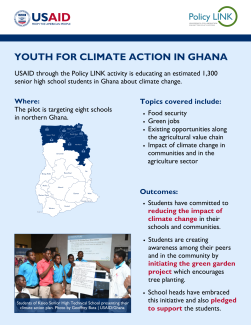 YOUTH FOR CLIMATE ACTION IN GHANA