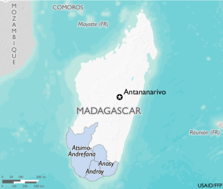 Map of Madagascar