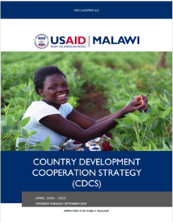 Cover photo of the Malawi CDCS