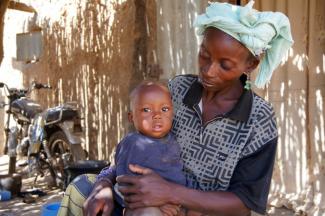 USAID supported children in Mali receive routine immunizations, despite challenges from the COVID-19 pandemic