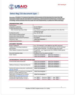 Simplified DCE/IEE Amendment