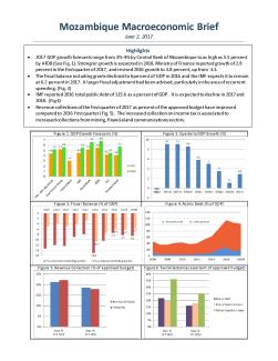 Mozambique Macroeconomic Brief