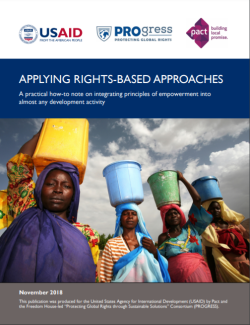 Applying Rights-Based Approaches