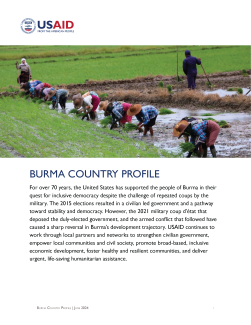 2024 Burma Country Profile