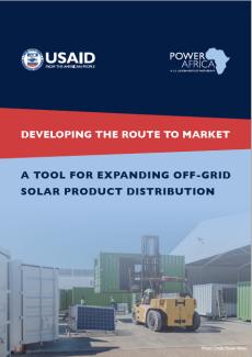 Power Africa Distribution Partnership Tool Cover