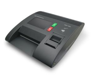 Image of election ballot scanner