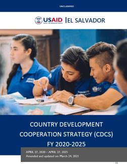 El Salvador Country Development Cooperation Strategy (CDCS)