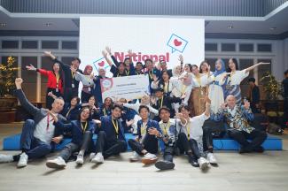 Finalis dari beberapa mitra universitas di U-Challenge National Summit 