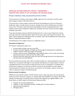 2-Day EC-ESDM Workshop - Session 2a: Case Study—Smallholder Irrigation Systems