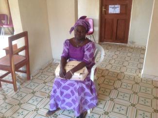 Sayon Mansaray, a social worker and former teacher in Koinadugu