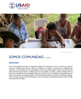 Somos Comunidad Fact Sheet 