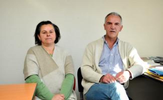 Julijana and Bernard Ticinovic of Livno who fought corruption in public procurement -- and finally won. 