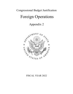 FY 2022 Congressional Budget Justification - Appendix 2