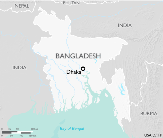 Map of Bangladesh