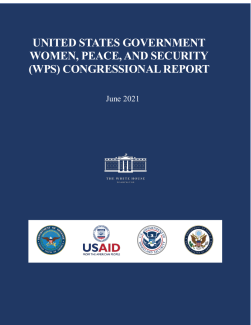 United States Government Women, Peace, and Security (WPS) Congressional Report