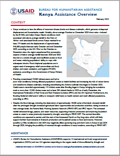 USAID-BHA Kenya Assistance Overview - February 2024