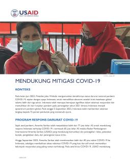 USAID COVID-19 Response 2023 Indonesian