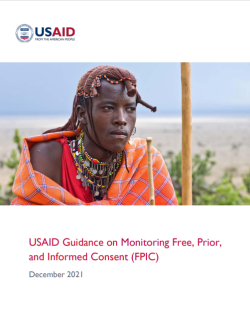 USAID Guidance on Monitoring Free, Prior, and Informed Consent (FPIC)