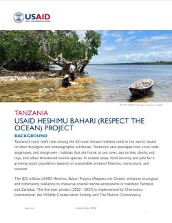 USAID Heshimu Bahari (Respect the Ocean) Factsheet