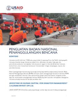 USAID INVEST DM 2.0 Fact Sheet Indonesian